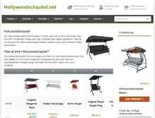 Tablet Screenshot of hollywoodschaukel.net